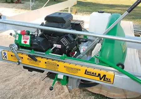 LUCAS MILL SAWMILL 6 16HP